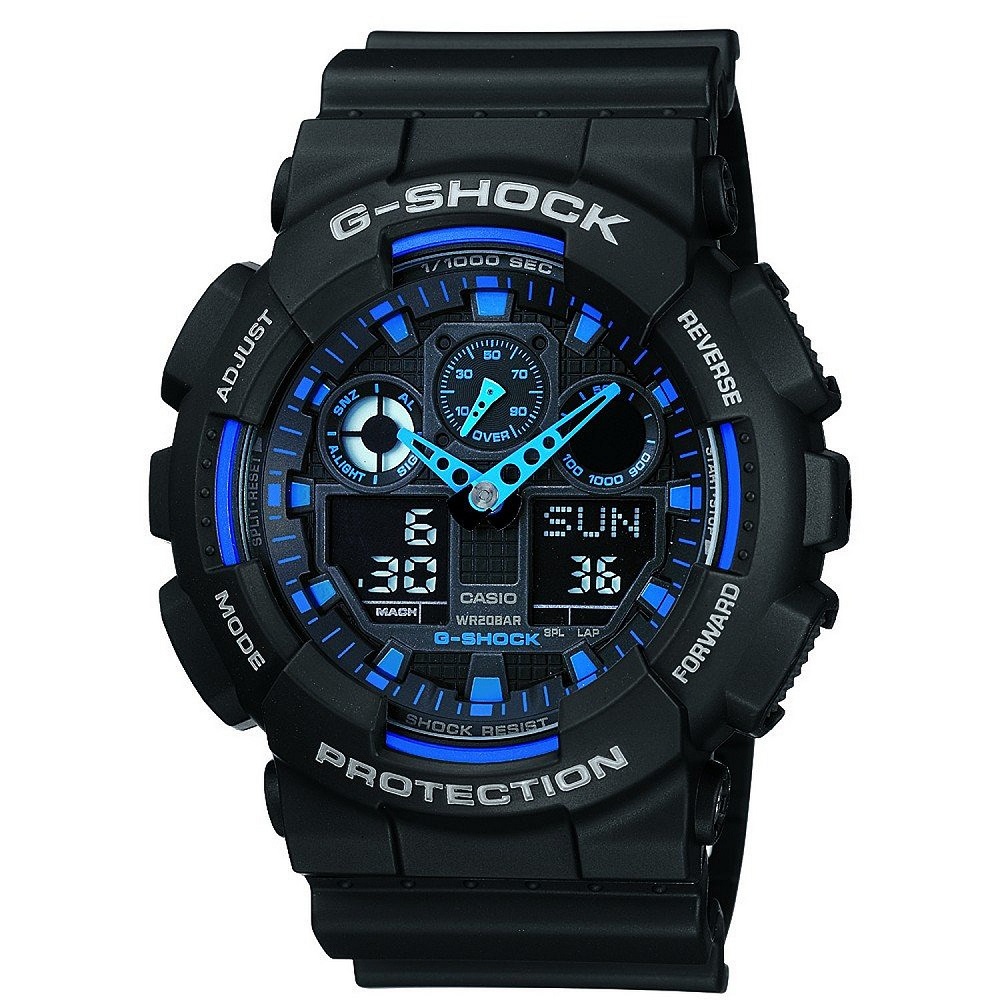 đồng hồ g-shock ga-100-1a2