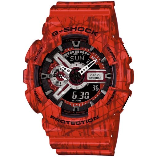 đồng hồ g-shock ga-110sl-4a đỏ siêu đẹp