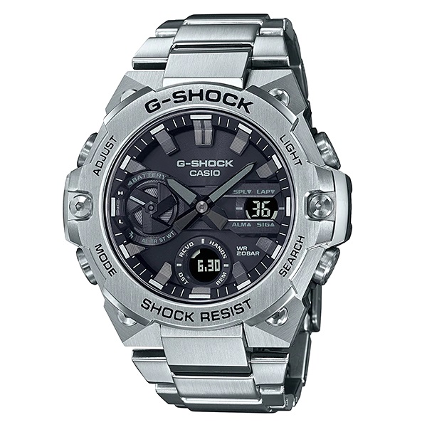 đồng hồ g-shock gst-b400d-1a dây thép siêu chắc chắn bền bỉ